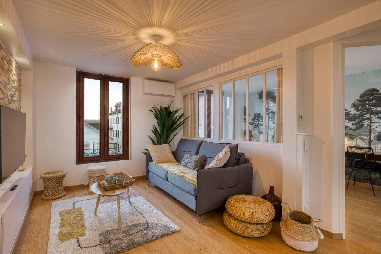 Le Carnot - Mycosyapart, Duplex Coeur De Ville Et Lac, Climatise Annecy Eksteriør billede