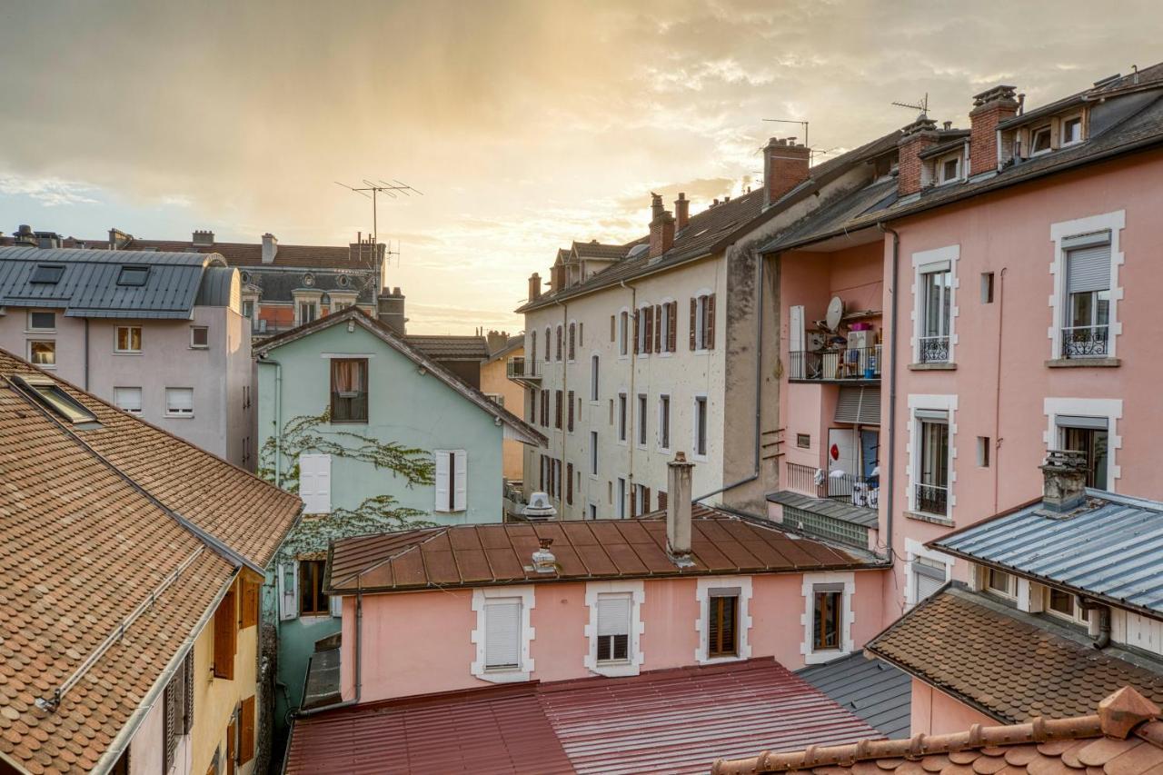 Le Carnot - Mycosyapart, Duplex Coeur De Ville Et Lac, Climatise Annecy Eksteriør billede